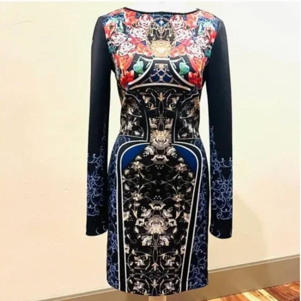 Clover Canyon Multicolor Long Sleeve Mini Dress